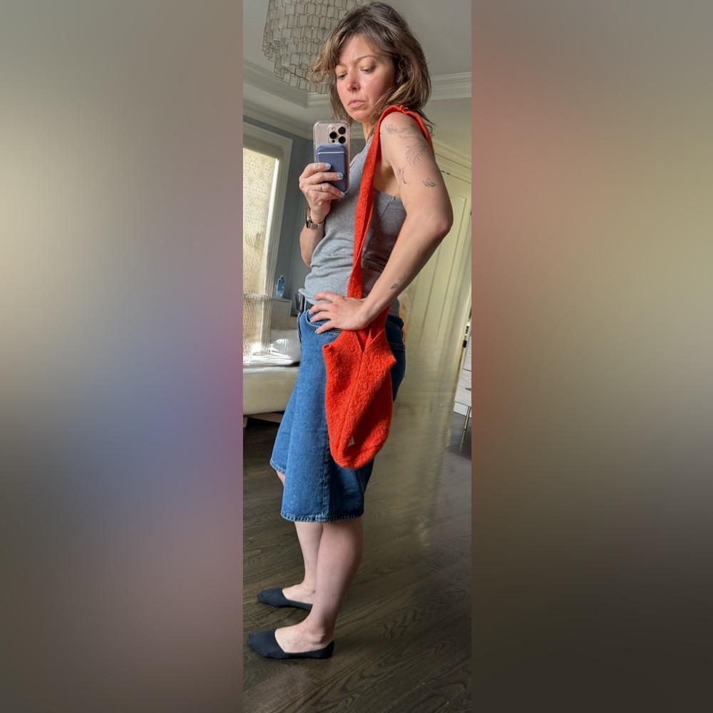 Orange Shoulder Bag